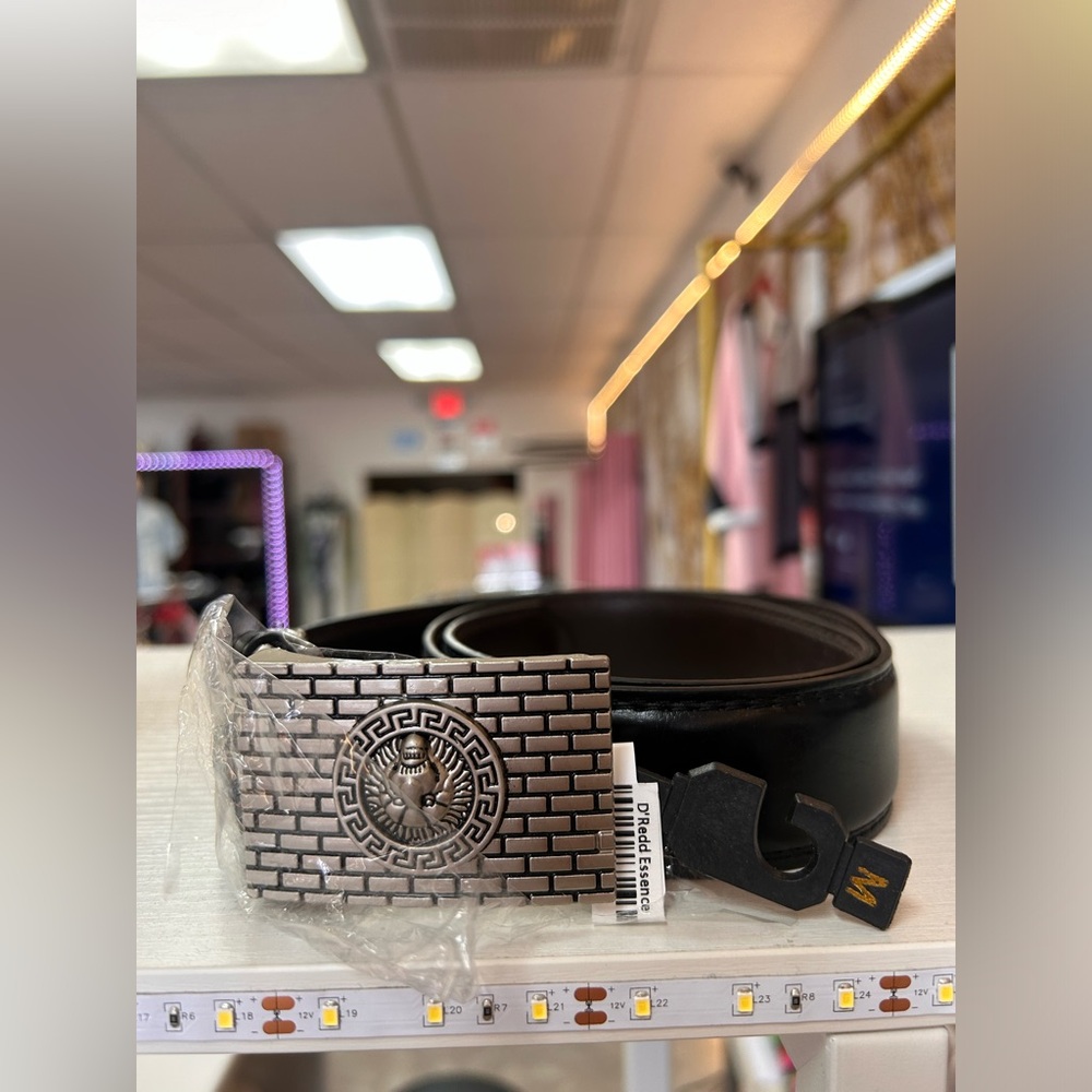 Men’s belt silver